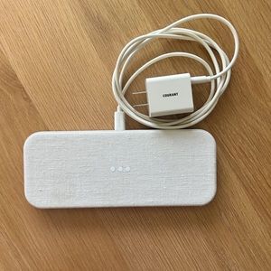Courant Multi-Device Wireless Charging Pad - Natural Linen